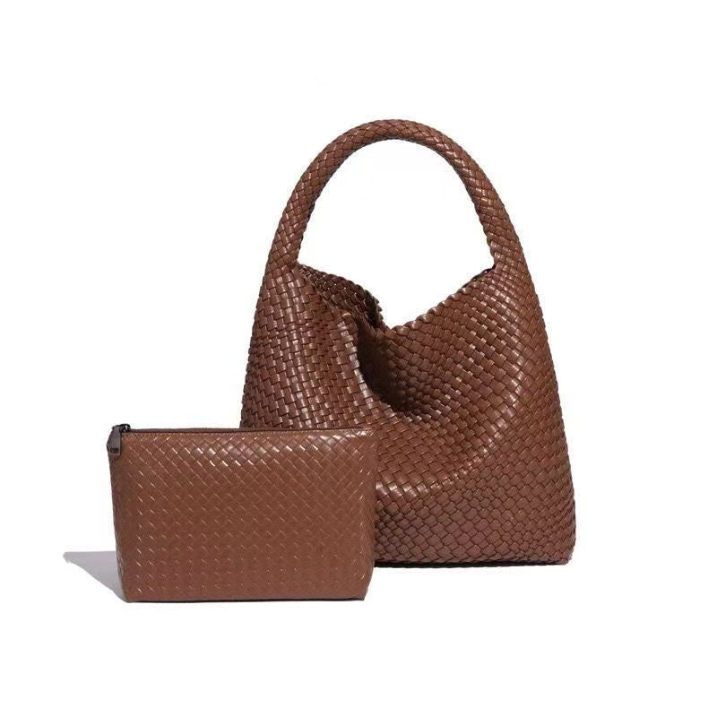 Woven Tote Bags / Women Handbag Sets